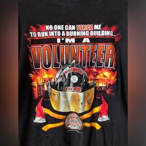Vintage t shirt men’s XXl volunteer firefighter